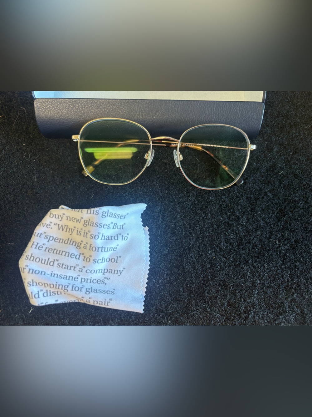 Warby Parker Prescription Glasses – Round Metal Frames